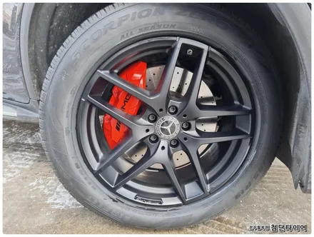 [전주휠복원 첨단타이어]벤츠GLC350e 순정19인치 컷팅휠->블랙무광휠복원+피넬리타이어 SCORPION ZERO All Season+캘리퍼전용우레탄도색!)[군산김제익산휠복원 / 전주
