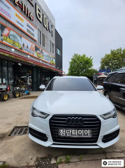 [전주김제 휠복원 첨단타이어] 아우디 A6 캘리퍼 전용 우레탄 (핑크) 도색 광주대전휠복원 군산휠복원,충남충북휠복원,서천대천휠복원,여수목포휠복원,전주휠튜닝, 휠타이어인치업 / 전주