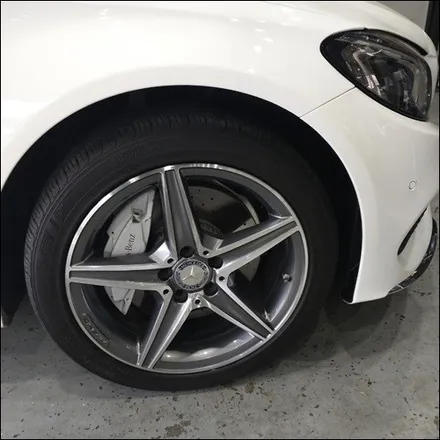 [첨단타이어] 벤츠 C250d  순정 18인치 다이아몬드컷팅 - / 전주