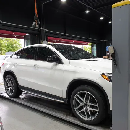 [첨단타이어] 벤츠 GLE350d 21인치 다이아몬드컷팅 휠복원 - / 전주
