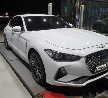 [첨단타이어] 제네시스 G70 순정18인치 건메탈 휠복원 / 전주