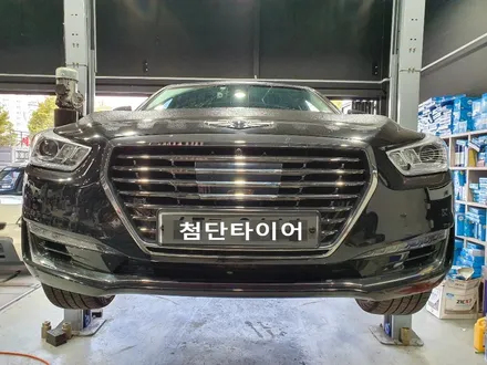 [첨단타이어] EQ900 순정19인치 터빈휠 고스트크롬 휠복원 / 전주