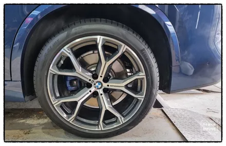 [전주 휠복원 첨단타이어] BMW X5 순정21인치 휠복원/휠수리/ 다이아몬드컷팅- / 전주