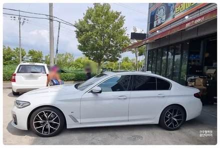 [전주 휠복원 첨단타이어]BMW530i 순정19인치 휠굴절-> 순정복원휠 교체튜닝!-정읍익산김제군휠복원,대전휠광주휠,충북충남휠,전주자동차튜닝,중고휠타이어남원휠,사제휠,군산휠복원도색 / 전주