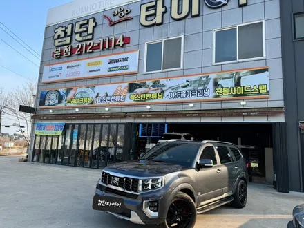 [전주 휠복원 첨단타이어] 모하비 더 마스터 20인치 순정휠 ⇨ RS600 20인치 블랙유광 사제복원휠 캘리퍼도색(레드색상) 김제익산군산휠복원,충남충북휠복원,광주휠복원,휠타이어 / 전주