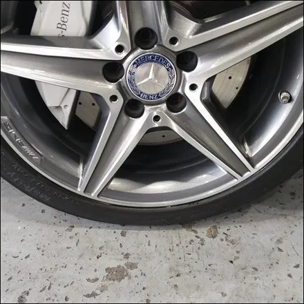 [첨단타이어] 벤츠 C250d  순정 18인치 다이아몬드컷팅 - / 전주