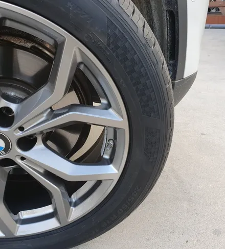 [첨단타이어] BMW X3 19인치 하이퍼그레이 휠복원 / 전주