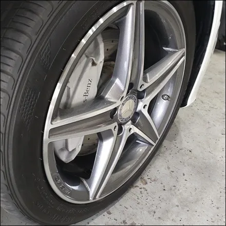[첨단타이어] 벤츠 C250d  순정 18인치 다이아몬드컷팅 - / 전주