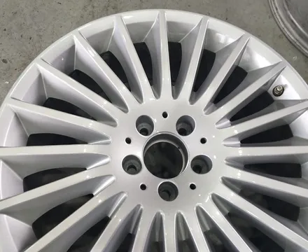 [첨단타이어] 벤츠S350d 순정19인치 휠복원+중고타이어교체 / 전주