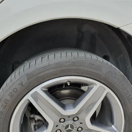 [첨단타이어] 벤츠 GLE350d 순정20인치 다이아몬드컷팅 휠복원 / 전주