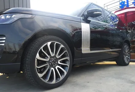 [첨단타이어] 레인지로버 21인치->오토바이오그라피 275/40R22 컨티 CRC LX SPORT CSI 타이어 조합 / 전주