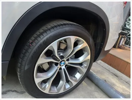 [첨단타이어] BMW X6 정품20인치 다이아몬드컷팅 휠복원 / 전주