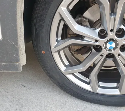 [첨단타이어] BMW X3 19인치 하이퍼그레이 휠복원 / 전주