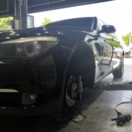 [첨단타이어] BMW 740LI  순정19인치 휠복원 / 전주