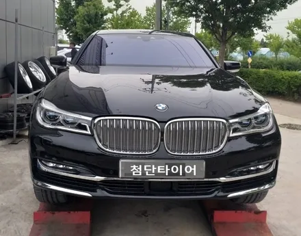 [첨단타이어] BMW 750LI  순정20인치 다이아몬드컷팅 휠복원 / 전주