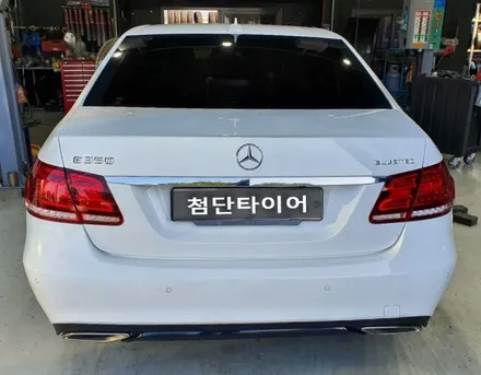 [첨단타이어] 벤츠 E350 순정19인치 다이아몬드컷팅 - / 전주