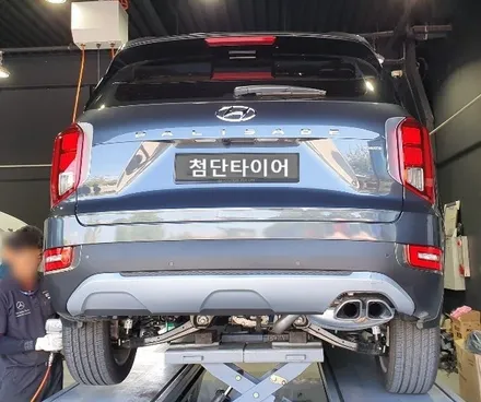 [첨단타이어] 펠리세이드 순정20인치->신품휠로 교체 작업후기 / 전주
