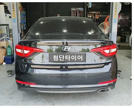 [첨단타이어]현대 LF소나타 순정16인치->18인치 인치업!(순정복원휠+중고타이어조합)전주휠복원,정읍휠 익산휠복원, 김제휠복원, 군산휠복원,남원휠,광주휠,충북충남휠,전주튜닝,대전휠 / 전주