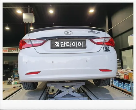 [전주휠복원 첨단타이어]YF소나타 18인치 사제휠->M104 블랙유광휠복원+ 금호타이어교체(225/45R18 TA31)정읍휠,익산김제군산휠,순창남원휠복원,대전휠광주휠복원,충북충북휠 / 전주