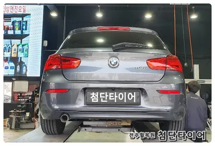 [전주휠복원 첨단타이어]BMW118d 순정17인치  휠복원/휠수리-여수목포휠,정읍휠복원 익산휠복원, 김제휠복원, 군산휠복원,남원휠,광주휠,충북휠,전남순천휠,대전휠,충남휠,전주휠타이 / 전주