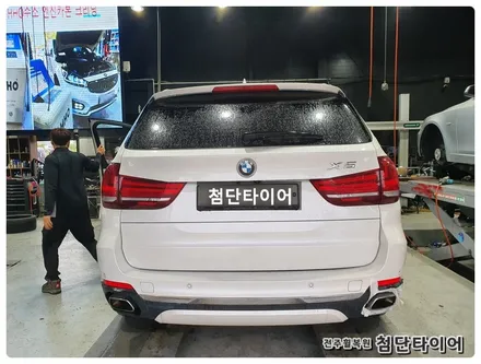 [전주휠복원 첨단타이어] BMW X5 순정20인치 다이아몬드컷팅휠->블랙유광휠복원- / 전주