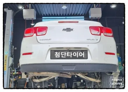 [전주 휠복원 첨단타이어] 쉐보레 말리부 순정17인치-> 18인치 인치업(말리부 블랙럭셔리 순정컷팅 복원휠+ 2454518 넥센 AH8 조합)정읍휠,익산김제군산휠,순창남원휠복원 / 전주