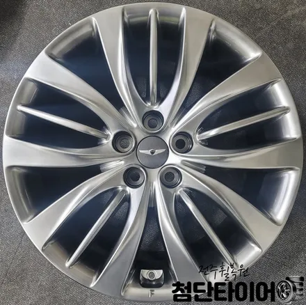 [전주 휠복원 첨단타이어] 제네시스 G80 19인치 순정휠복원/블랙유광휠복원/슈퍼크롬휠복원 커스텀휠복원+휠도색!! / 전주