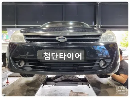 [전주 휠복원 첨단타이어]삼성 SM5 17인치 사제휠-> 순정 17인치 그랜져IG 하이브리드 복원휠 +2155517 금호타이어 솔루스 TA21 조합 / 전주