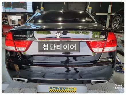 [전주 휠복원 첨단타이어] 체어맨W CW700 순정19인치 스퍼터링크롬 복원휠 교체튜닝- / 전주