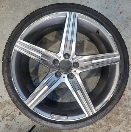 [전주 휠복원 첨단타이어]벤츠 S63 AMG ST 20인치복원휠+중고타이어 조합/남원부안휠복원,정읍익산김제휠복원, 군산휠복원, 광주대전휠복원, 충남충북휠,목포여수휠,전주인치업휠타이 / 전주