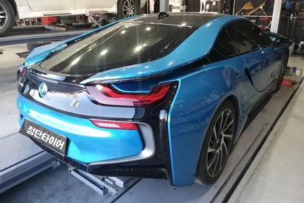 [첨단타이어] BMW I8 다이아몬드컷팅 휠복원 / 전주