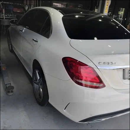 [첨단타이어] 벤츠 C250d  순정 18인치 다이아몬드컷팅 - / 전주