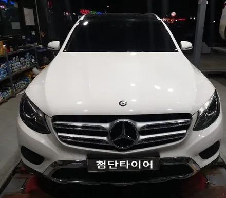 [첨단타이어] 벤츠GLC220d 순정19인치 다이아몬드컷팅 휠복원 / 전주