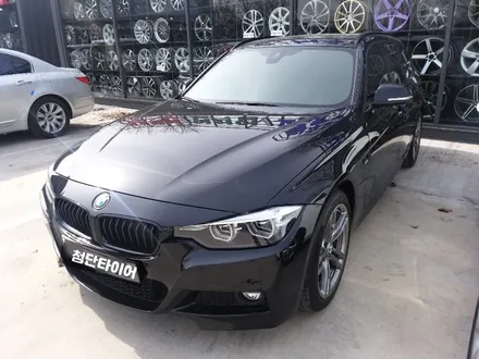 [첨단타이어] BMW320d 순정18인치 고스트크롬 휠복원 / 전주