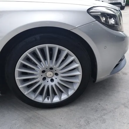 [첨단타이어] 벤츠S350d 순정19인치 휠복원+중고타이어교체 / 전주