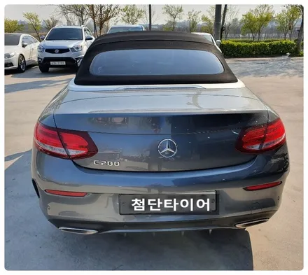 [첨단타이어]벤츠C200 컨버터블 순정19인치 휠복원 / 전주
