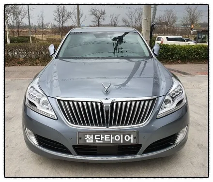 [첨단타이어] 에쿠스VI 순정19인치 터빈휠 휠복원 / 전주