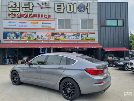 [전주 휠복원 첨단타이어]BMW GT 19인치 순정휠 ->BMW7시리즈 블랙유광휠복원 장착!- / 전주