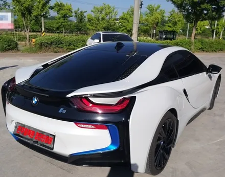 [첨단타이어] BMW I8 순정 다이아몬드컷팅->블랙유광 색상변경 휠복원 전주휠복원,전북휠복원 익산휠복원, 김제휠복원, 군산휠복원, 정읍휠복원, 남원휠복원,전주휠도색,전주휠용접,휠 / 전주