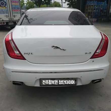 [첨단타이어] 재규어 xjl 20인치 휠색상 변경 작업후기 / 전주