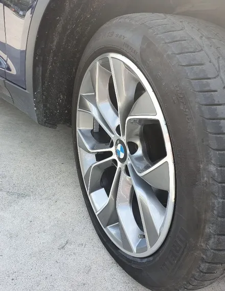 [첨단타이어] BMW X4 20d 순정19인치 다이아몬드컷팅 휠복원 - / 전주