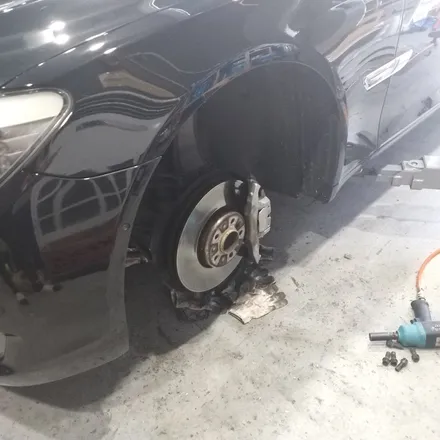 [첨단타이어] BMW 740LI  순정19인치 휠복원 / 전주