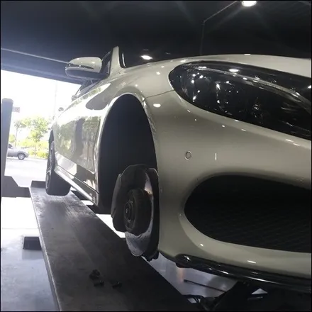 [첨단타이어] 벤츠 C250d  순정 18인치 다이아몬드컷팅 - / 전주