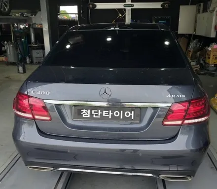 [첨단타이어] 벤츠 E300 순정 18인치 다이아몬드컷팅 / 전주
