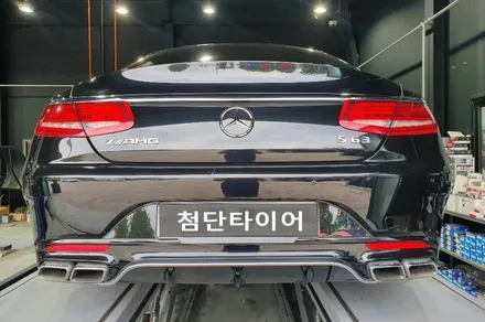 [첨단타이어] 벤츠S63 AMG 순정20인치 다이아몬드컷팅 휠복원- / 전주