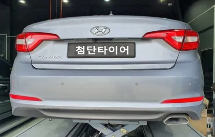[첨단타이어] LF소나타 16인치휠타이어->17인치 휠타이어 인치업!! / 전주