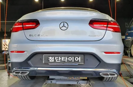 [첨단타이어] 벤츠GLC220d 정품20인치 다이아몬드컷팅 휠복원 / 전주