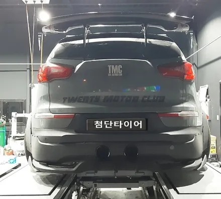 [첨단타이어] 스포티지R 튜닝차량 이모션텐알 18인치 휠교체 작업후기 전주휠복원,전북휠복원 익산휠복원, 김제휠복원, 군산휠복원,광주휠복원,대전휠복원,충남휠복원 / 전주