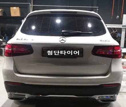 [첨단타이어] 벤츠GLC220d 순정19인치 다이아몬드컷팅 휠복원 / 전주