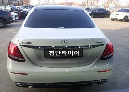 [첨단타이어] 벤츠E300 18인치 ->19인치 인치업( 마차휠+타이어245/40R19 미쉐린 MXM4 조합) 작업후기!! / 전주